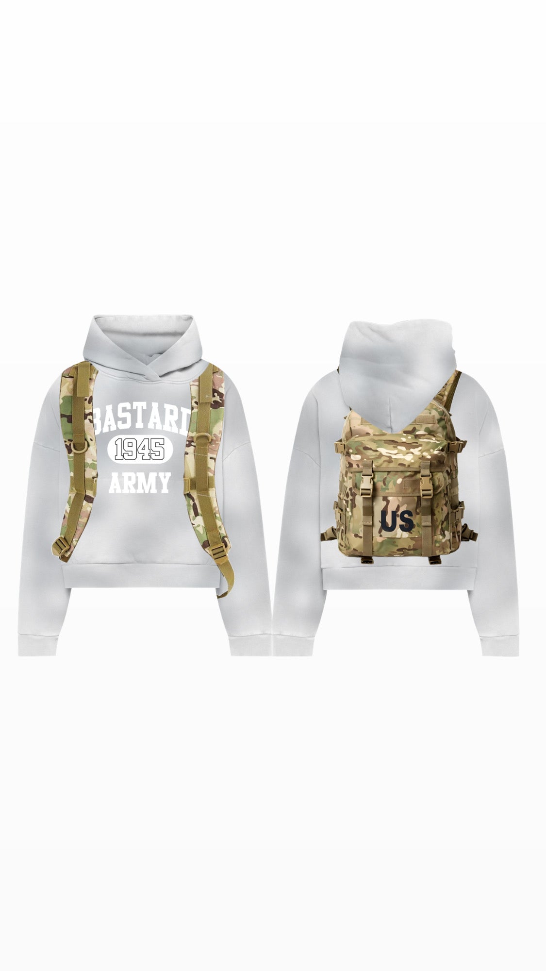 Bastard Army Book Bag Hoodie